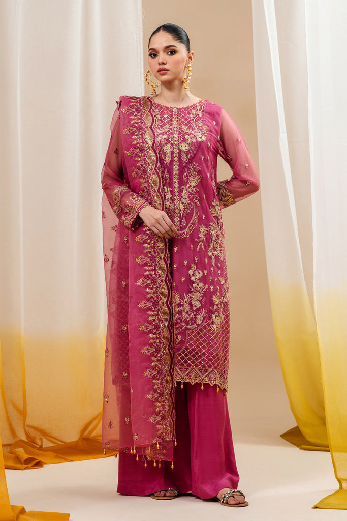 Beechtree | Luxe S’24 | FUCHSIA FANTASY - Pakistani Clothes for women, in United Kingdom and United States