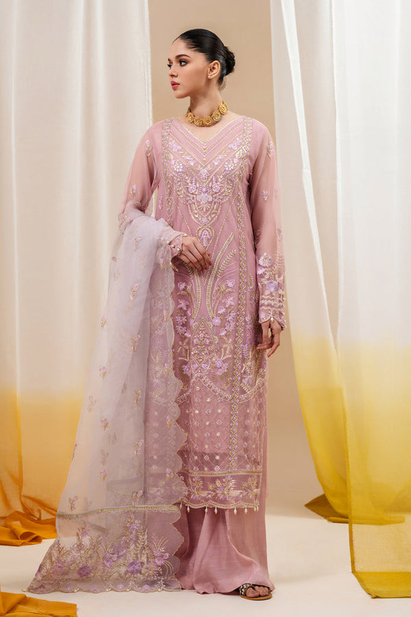 Beechtree | Luxe S’24 | PINK AURA - Hoorain Designer Wear - Pakistani Ladies Branded Stitched Clothes in United Kingdom, United states, CA and Australia