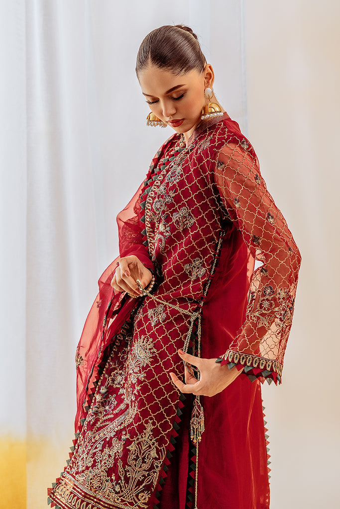 Beechtree | Luxe S’24 | EXQUISITE RUBY - Pakistani Clothes for women, in United Kingdom and United States