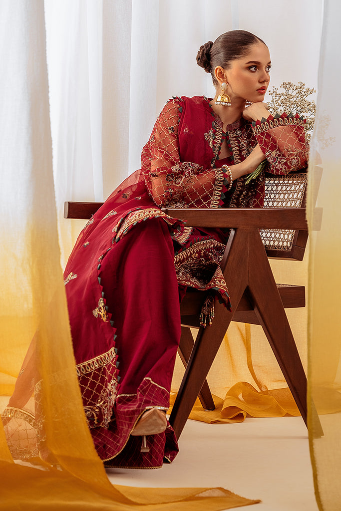 Beechtree | Luxe S’24 | EXQUISITE RUBY - Pakistani Clothes for women, in United Kingdom and United States