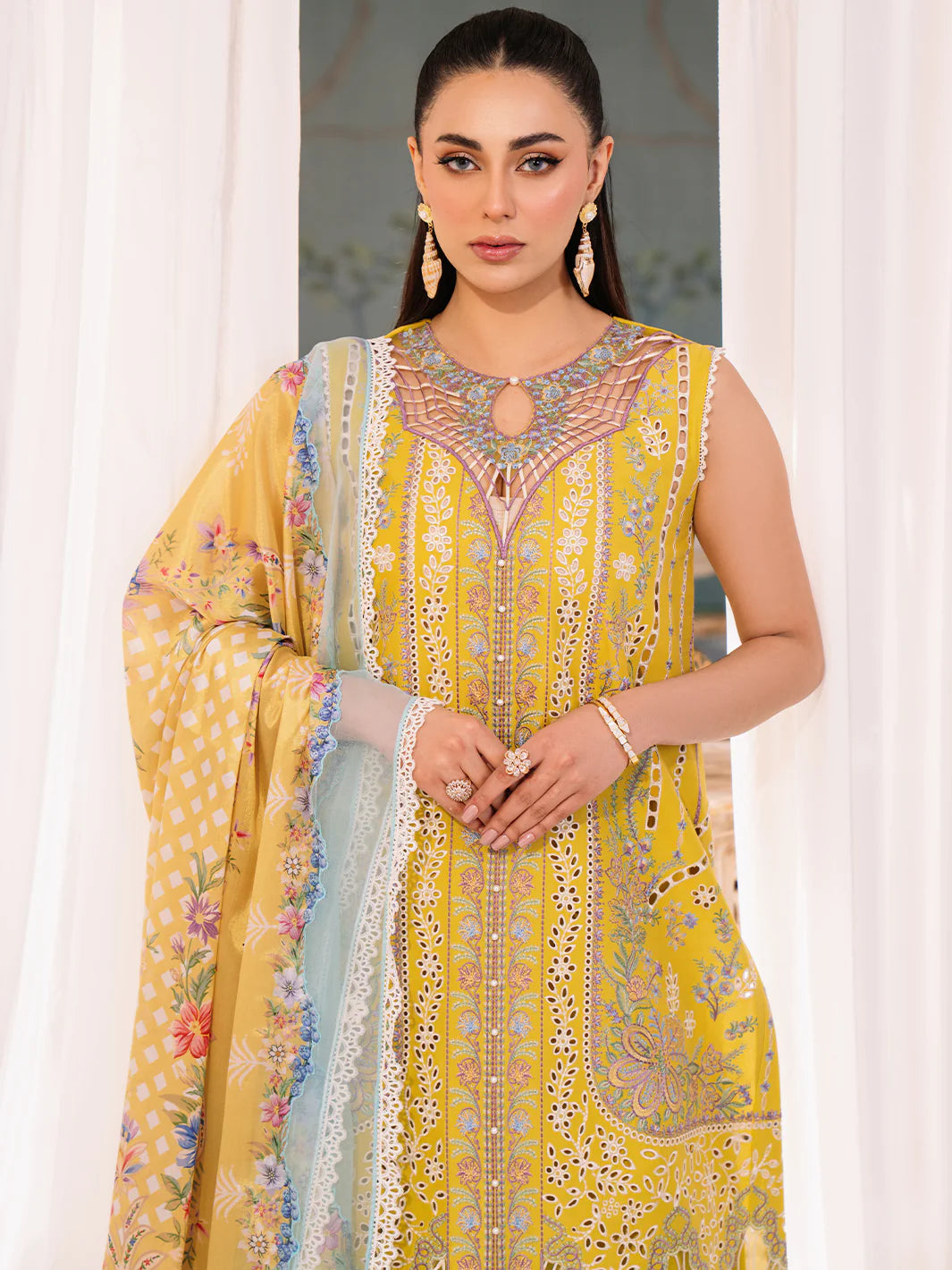 Bin Ilyas | La Hira Spring Summer 24 | 201 - A - Pakistani Clothes for women, in United Kingdom and United States