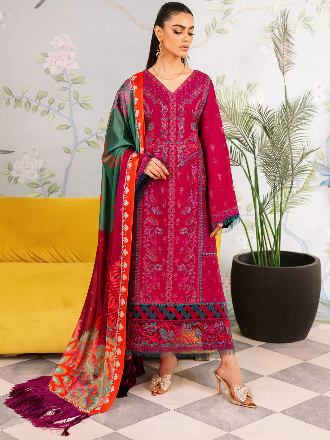 Bin Ilyas | La Hira Spring Summer 24 | 203-B - Pakistani Clothes for women, in United Kingdom and United States