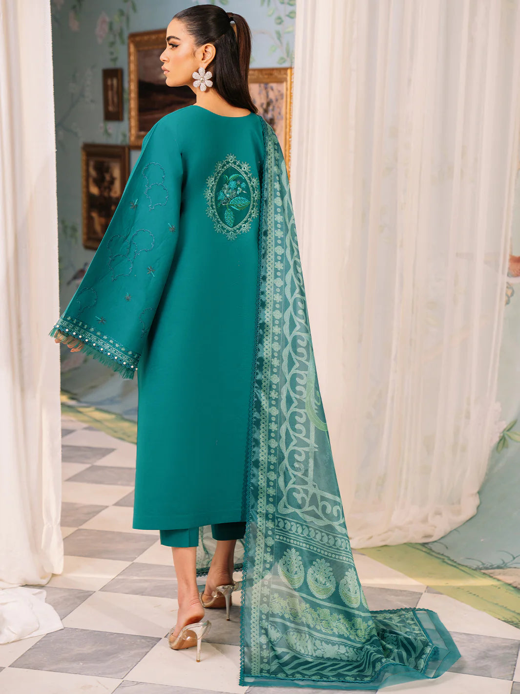 Bin Ilyas | La Hira Spring Summer 24 | 207-A - Pakistani Clothes for women, in United Kingdom and United States