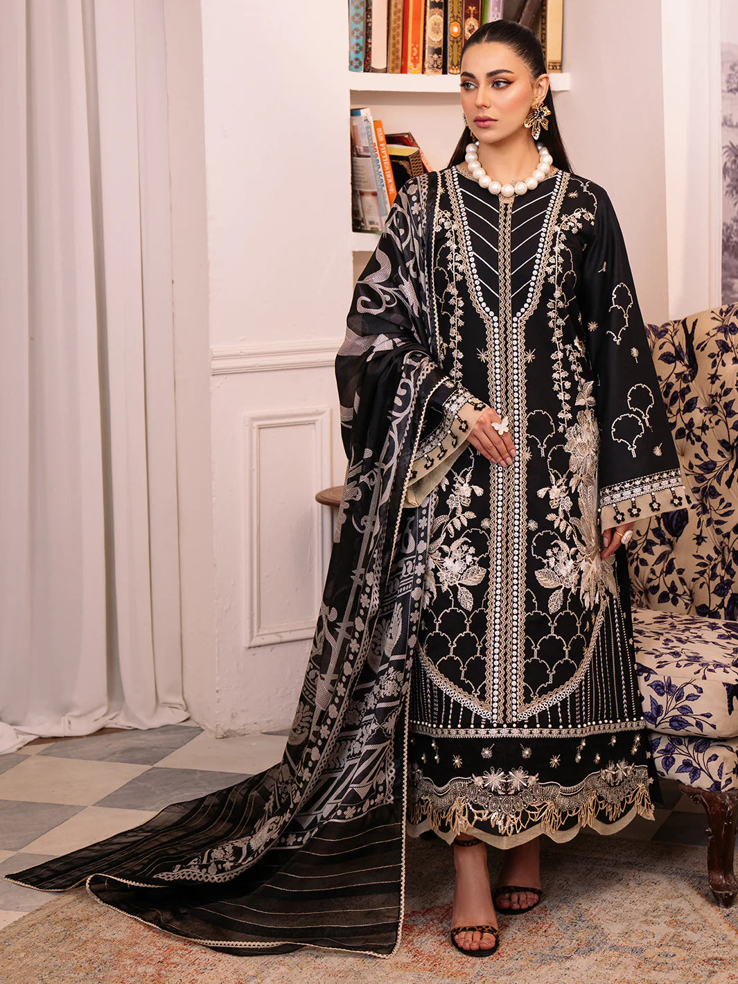 Bin Ilyas | La Hira Spring Summer 24 | 207-B - Pakistani Clothes for women, in United Kingdom and United States