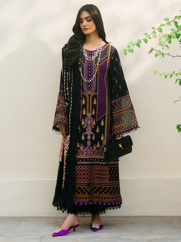 Bin Ilyas | Olivia Embroidered Winter 24 |  522 - B