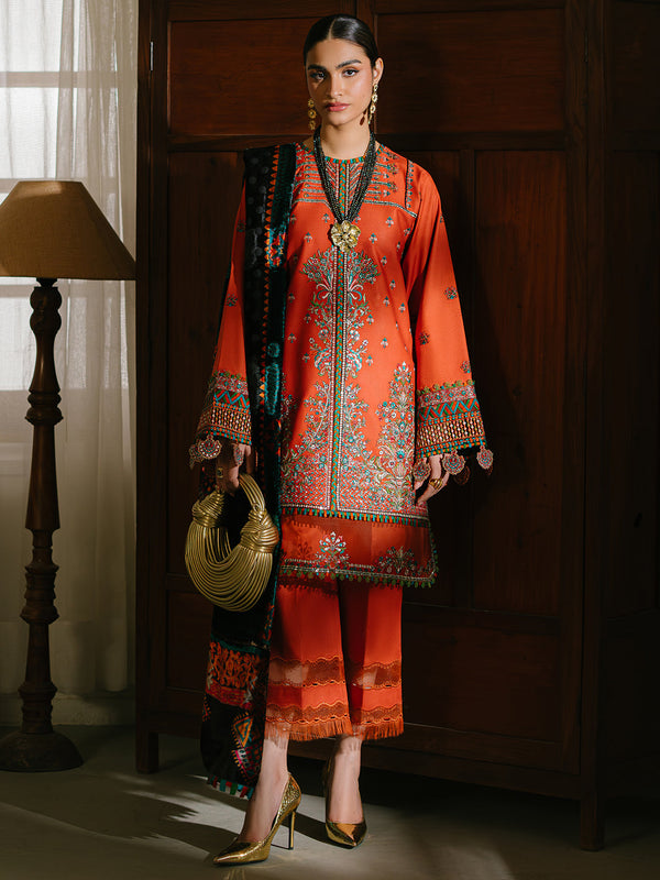 Bin Ilyas | Olivia Embroidered Winter 24 |  525 - B