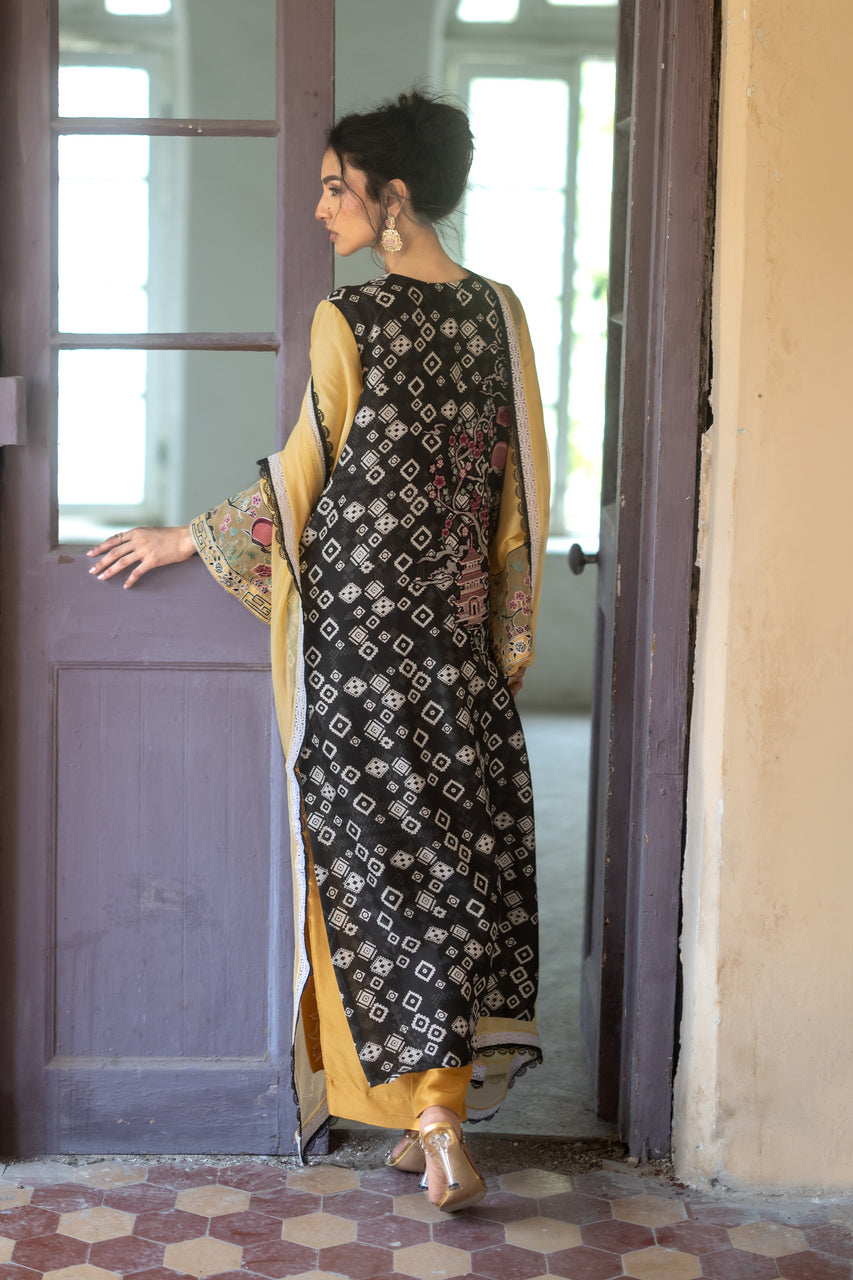Zainab Chottani | Summer Edition 26 |Butter Yellow