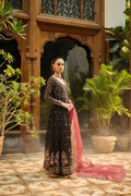 Dhanak | Bridal Couture | HF-3007 BLACK - Pakistani Clothes for women, in United Kingdom and United States