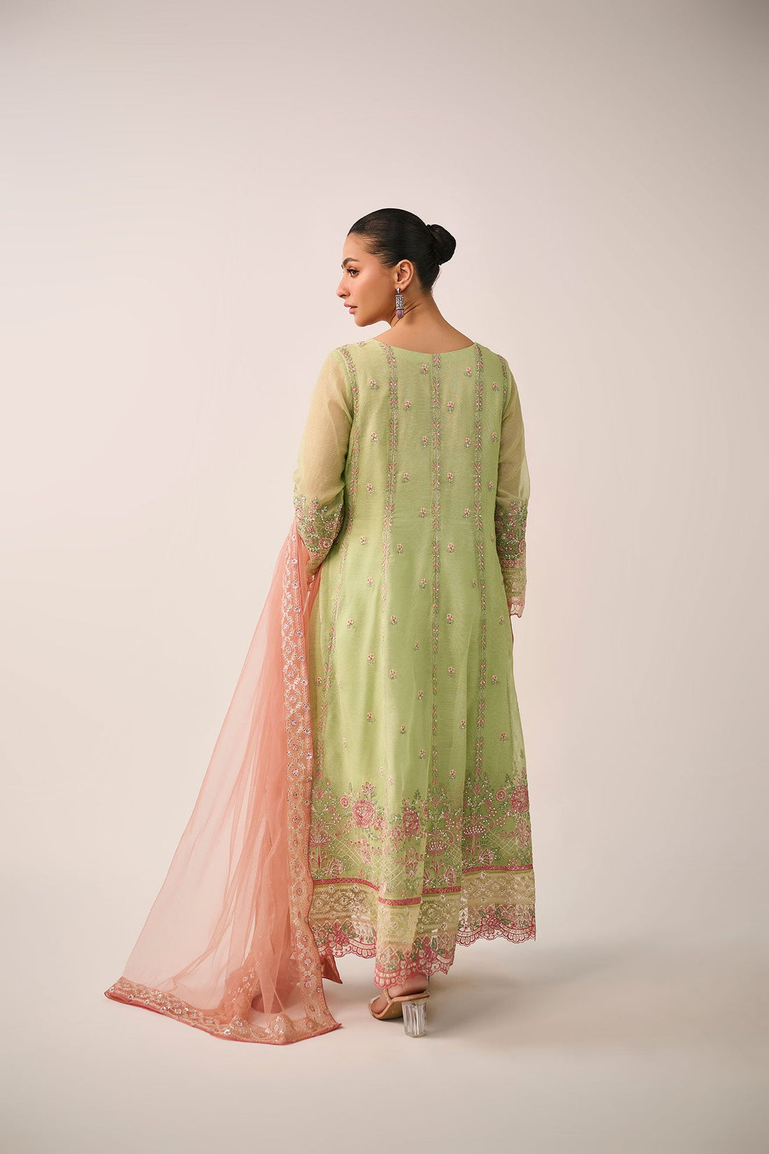 Dhanak | Festive Signature Pret | SS24DA-3195 L-GREEN