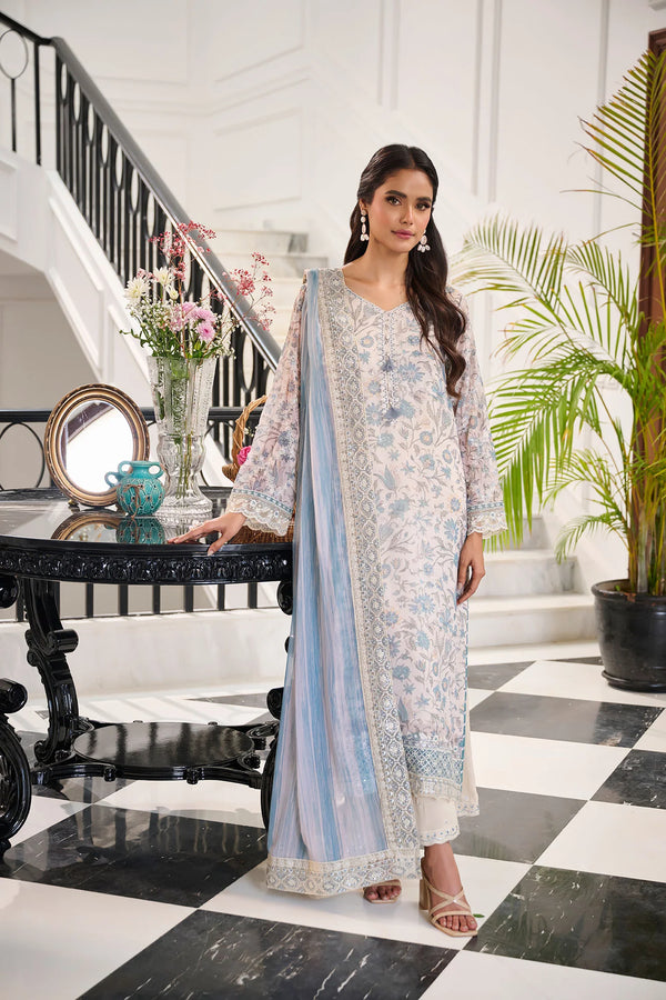 Dhanak | Festive Edit | 2365 - Hoorain Designer Wear - Pakistani Ladies Branded Stitched Clothes in United Kingdom, United states, CA and Australia