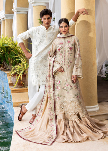 Sahane | Haye Dil Wedding Formals | CT 29004 Veil of Romance