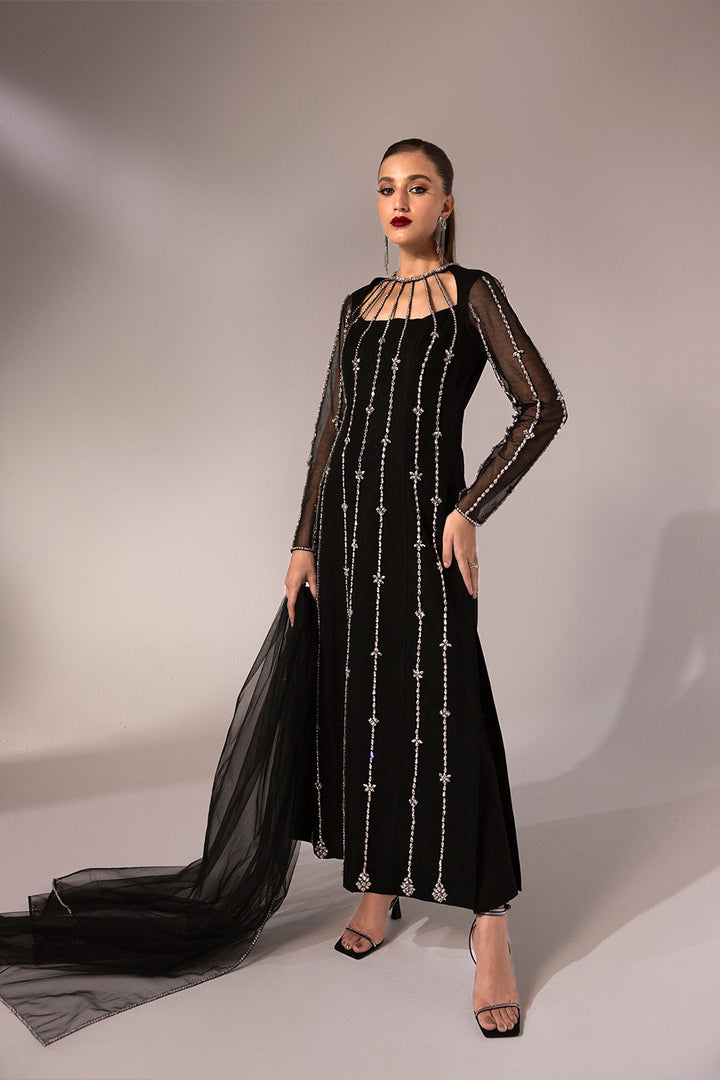 Caia | Regine Luxury Formal’23 | MIDNIGHT - Hoorain Designer Wear - Pakistani Ladies Branded Stitched Clothes in United Kingdom, United states, CA and Australia