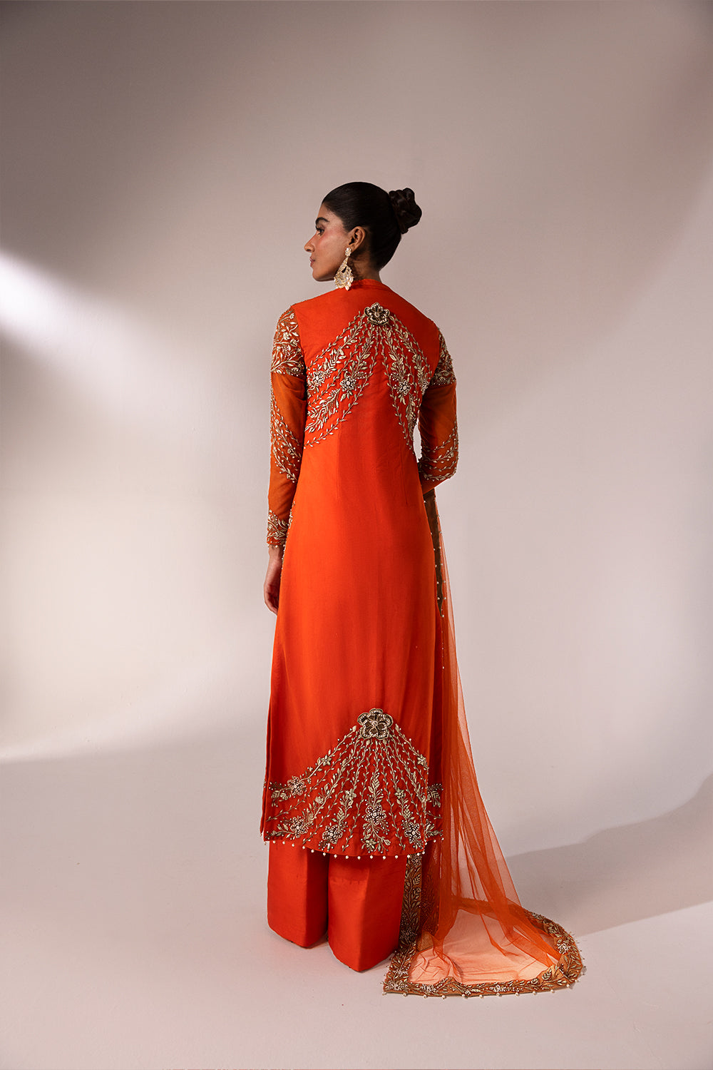 Caia | Regine Luxury Formal’23 | TANGERINE - Pakistani Clothes for women, in United Kingdom and United States