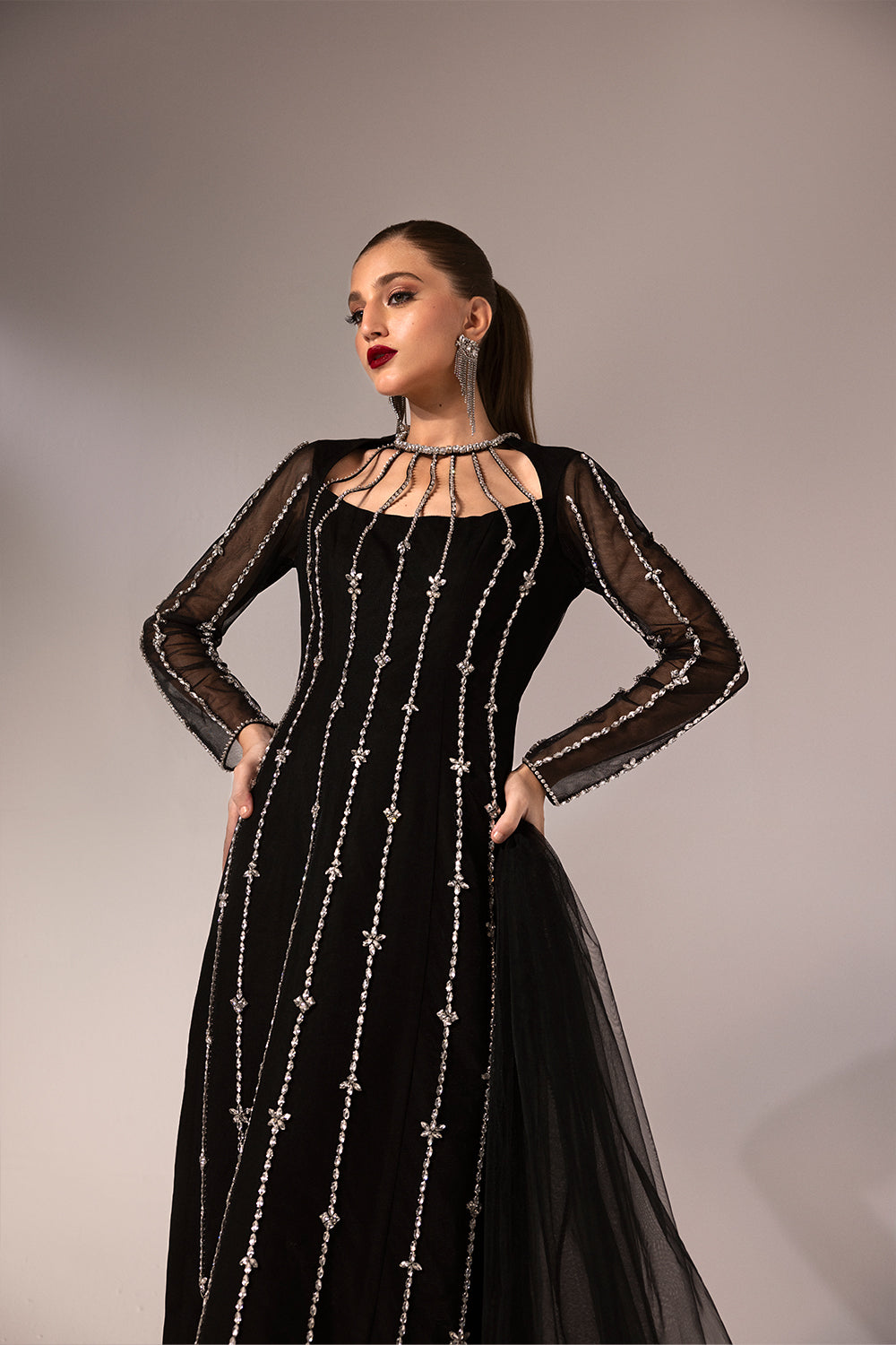 Caia | Regine Luxury Formal’23 | MIDNIGHT - Pakistani Clothes for women, in United Kingdom and United States