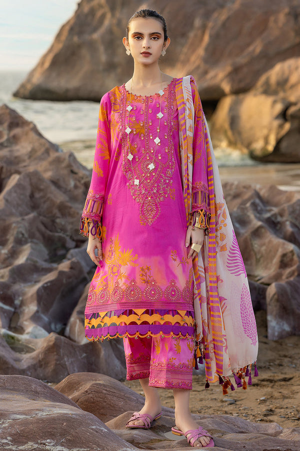 Charizma | Sun Shine Vol 24 | SN4-02 - Hoorain Designer Wear - Pakistani Ladies Branded Stitched Clothes in United Kingdom, United states, CA and Australia