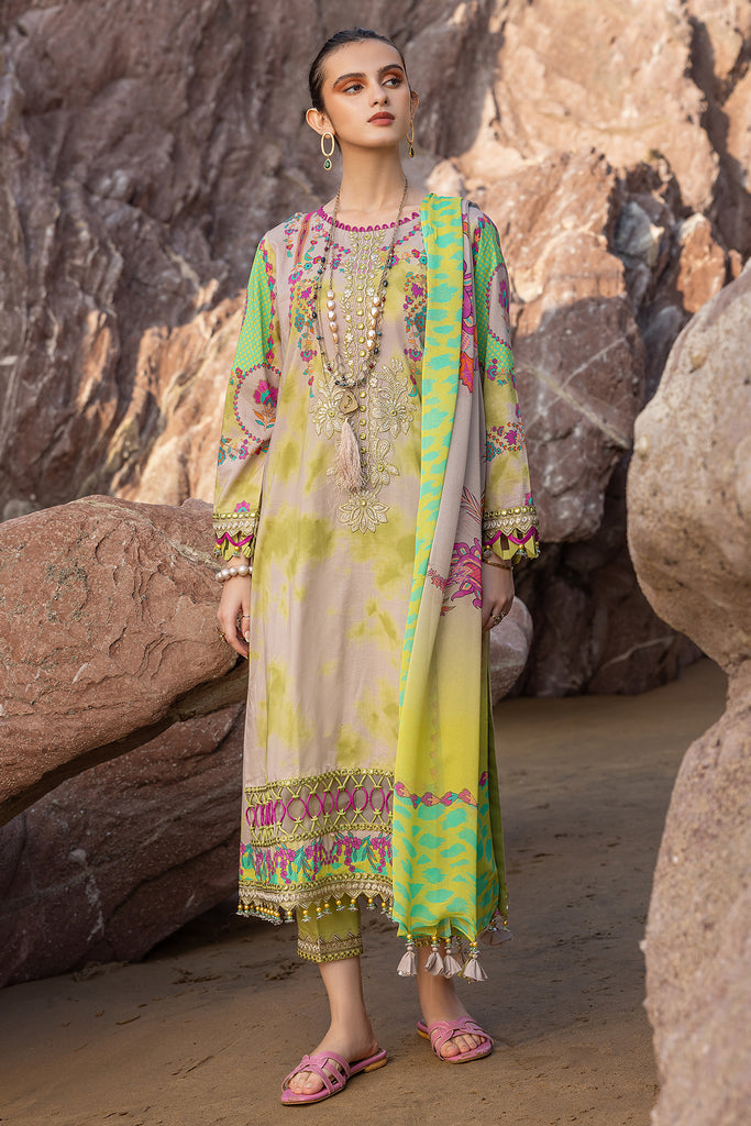 Charizma | Sun Shine Vol 24 | SN4-08 - Hoorain Designer Wear - Pakistani Designer Clothes for women, in United Kingdom, United states, CA and Australia
