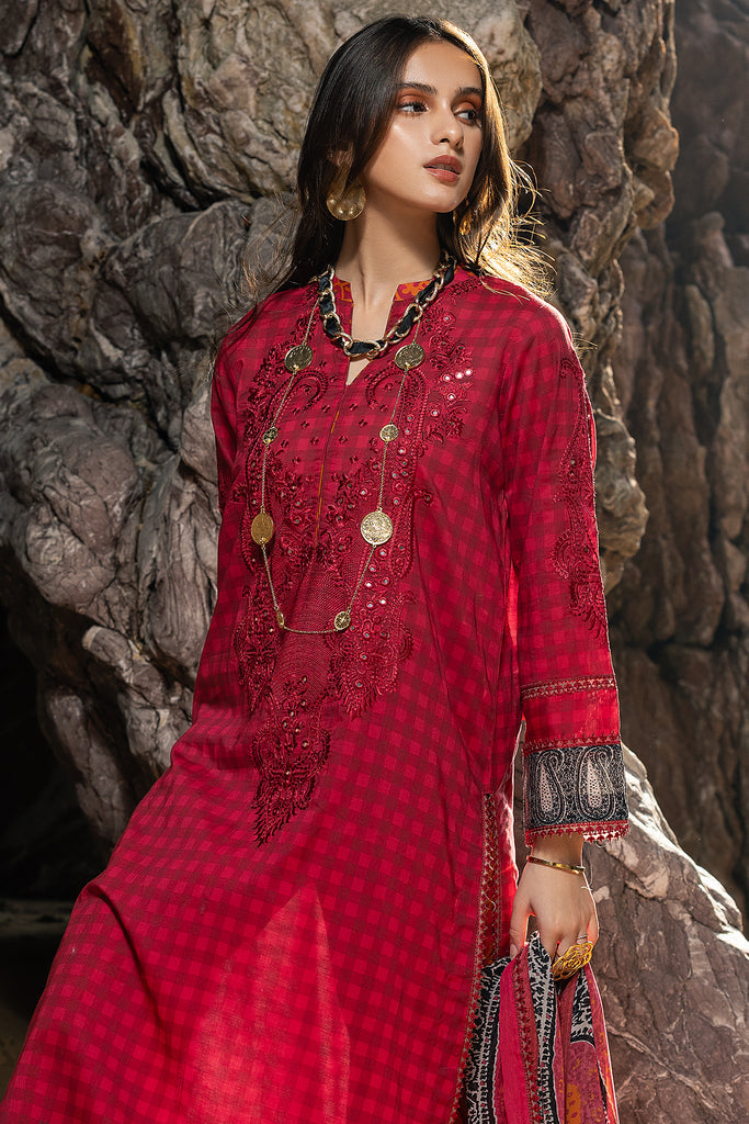 Charizma | Sun Shine Vol 24 | SN4-04 - Hoorain Designer Wear - Pakistani Ladies Branded Stitched Clothes in United Kingdom, United states, CA and Australia