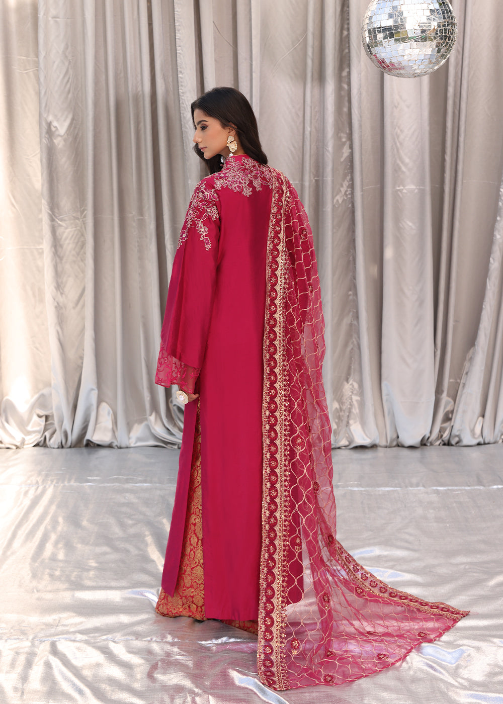 Musferah Saad | Moonlit Glam | Cherry Wine