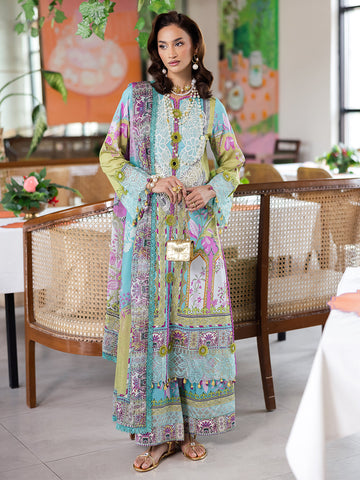 Mahnur | After Hours Luxury Lawn 25 | Citrus Glow