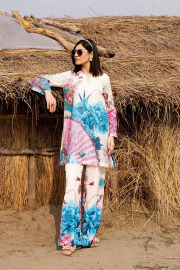 Adans Libas | Embrodiered Co Ord Sets | Camelia 4094