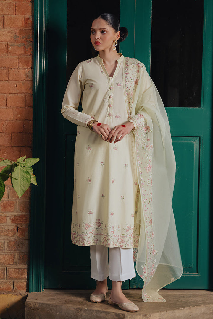 Cross Stitch | Eid Collection | FLORA HEAVEN - Hoorain Designer Wear - Pakistani Ladies Branded Stitched Clothes in United Kingdom, United states, CA and Australia