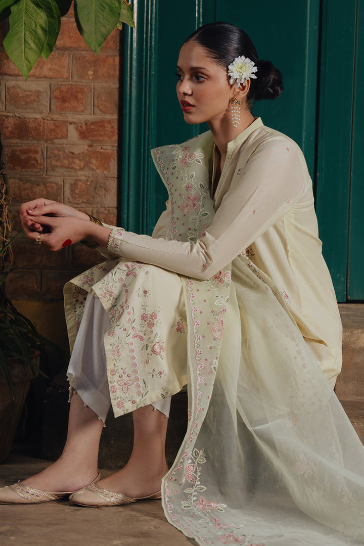 Cross Stitch | Eid Collection | FLORA HEAVEN - Hoorain Designer Wear - Pakistani Ladies Branded Stitched Clothes in United Kingdom, United states, CA and Australia