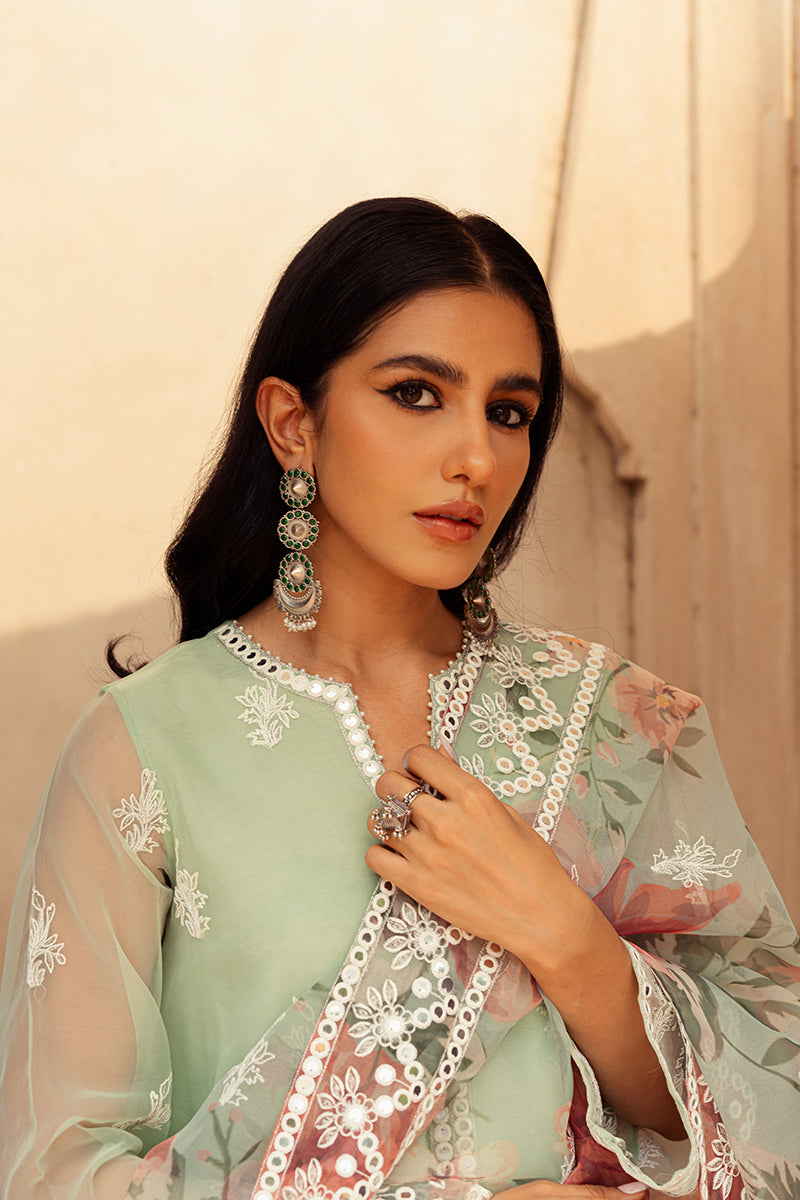 Cross Stitch | Eid Collection | ETHEREAL MINT - Pakistani Clothes for women, in United Kingdom and United States