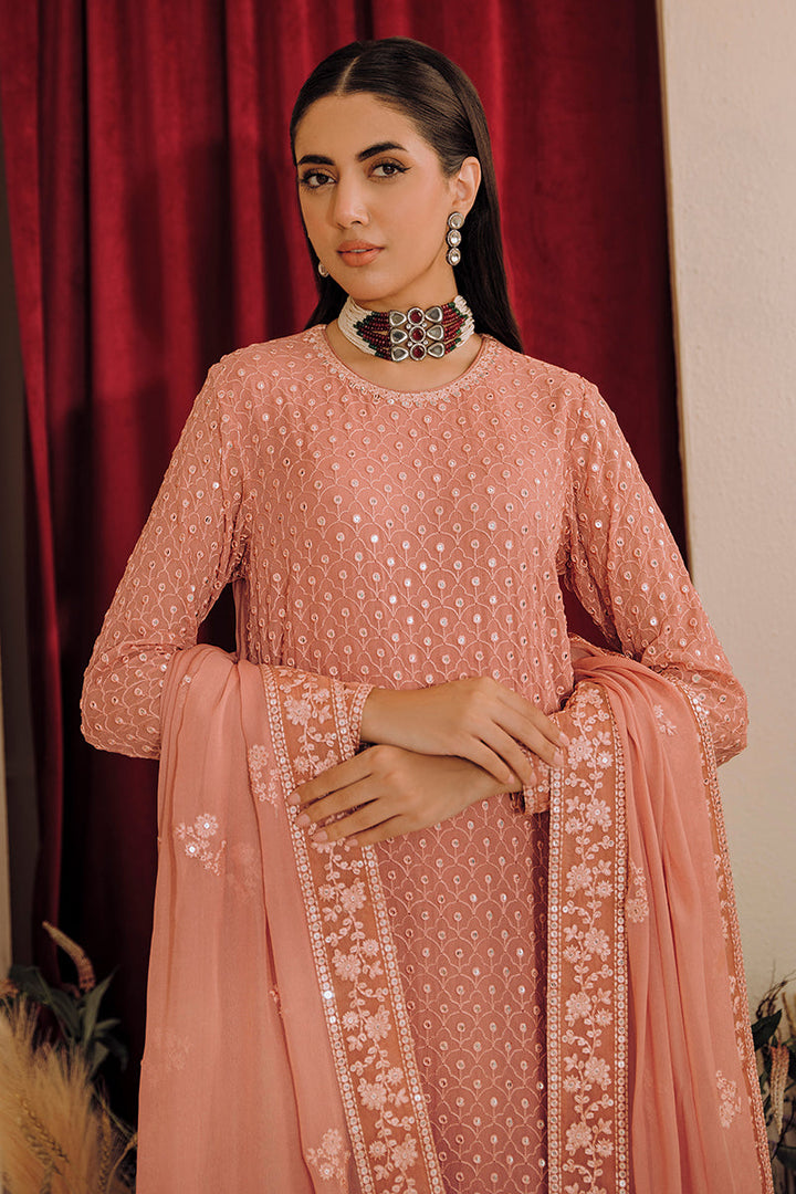 Cross Stitch | Eid Collection | CAMEO BROWN - Pakistani Clothes for women, in United Kingdom and United States