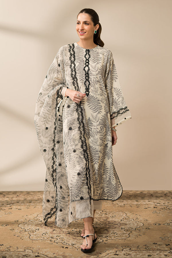 Cross Stitch | Eid Collection | DUSKY SHRUB - Hoorain Designer Wear - Pakistani Ladies Branded Stitched Clothes in United Kingdom, United states, CA and Australia