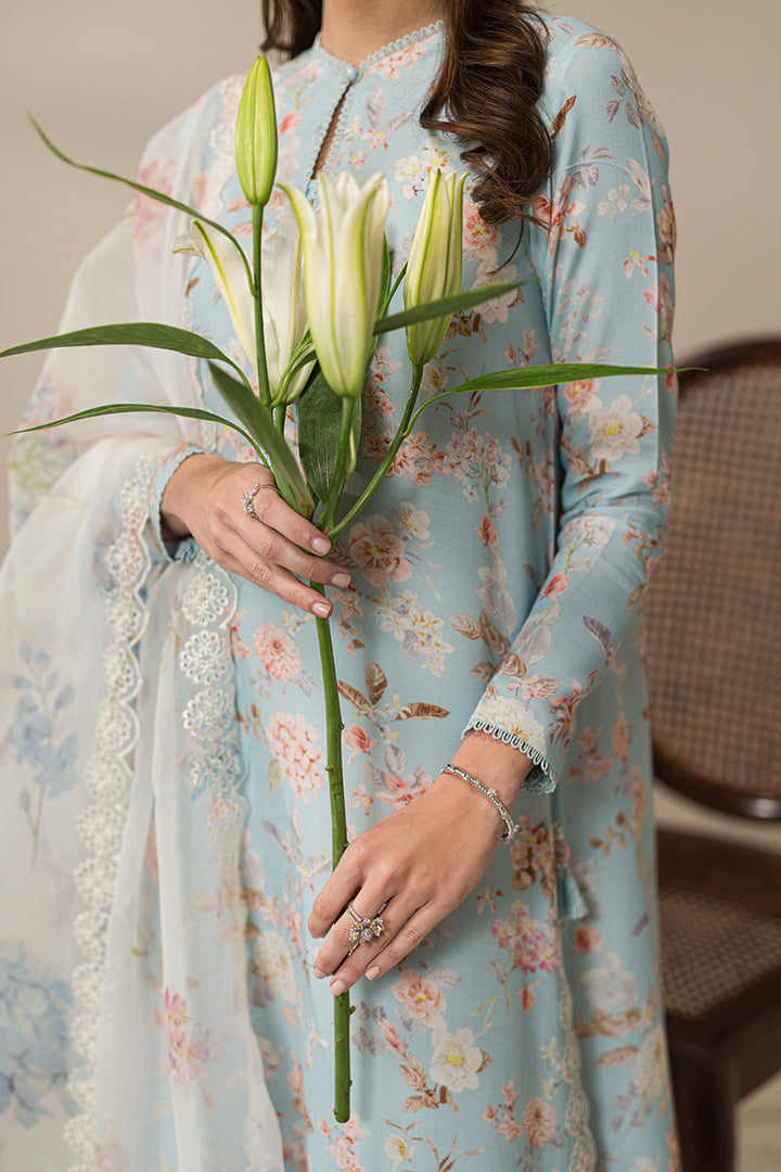 Cross Stitch | Eid Collection | BOTANICAL BLOOM - Hoorain Designer Wear - Pakistani Ladies Branded Stitched Clothes in United Kingdom, United states, CA and Australia