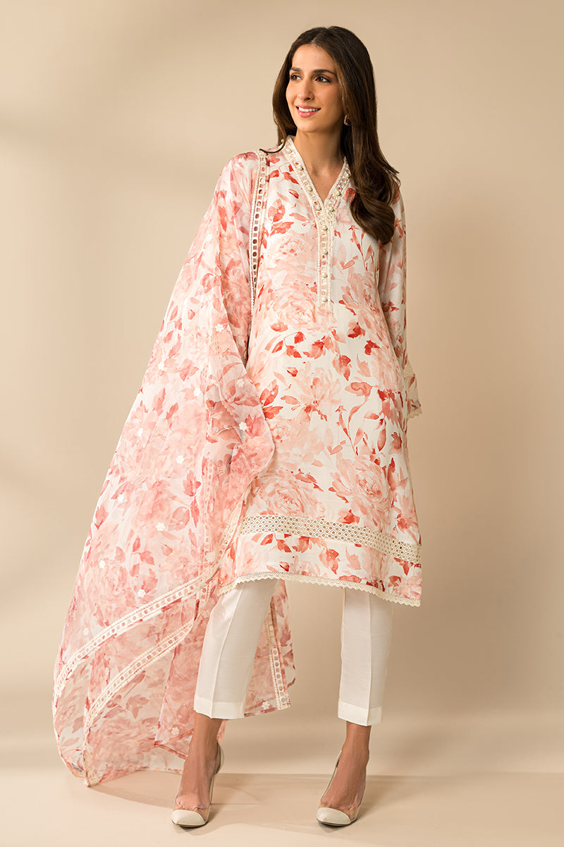 Cross Stitch | Eid Collection | CORAL IMPRESSION - Pakistani Clothes for women, in United Kingdom and United States