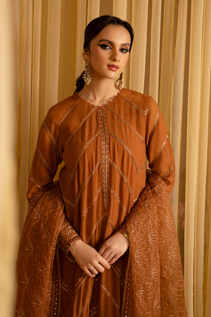 Cross Stitch | Eid Collection | AMBER GOLD - Pakistani Clothes for women, in United Kingdom and United States