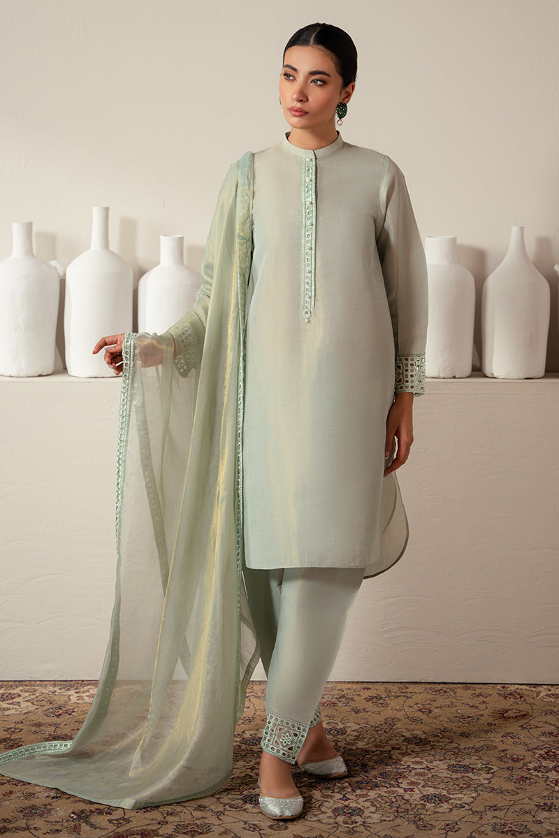 Cross Stitch | Eid Collection | GREEN MIST - Pakistani Clothes for women, in United Kingdom and United States