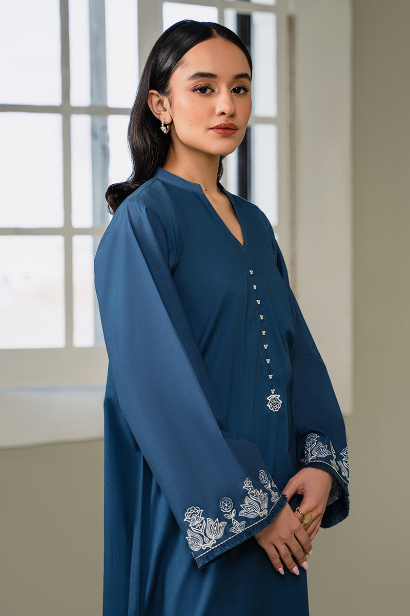 Cross Stitch | Eid Collection | PEARL BLUE - Pakistani Clothes for women, in United Kingdom and United States