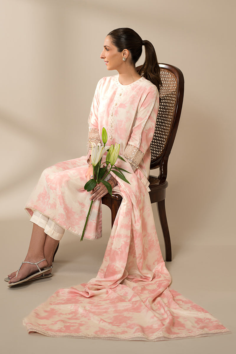 Cross Stitch | Eid Collection | PINK SPLASH - Pakistani Clothes for women, in United Kingdom and United States