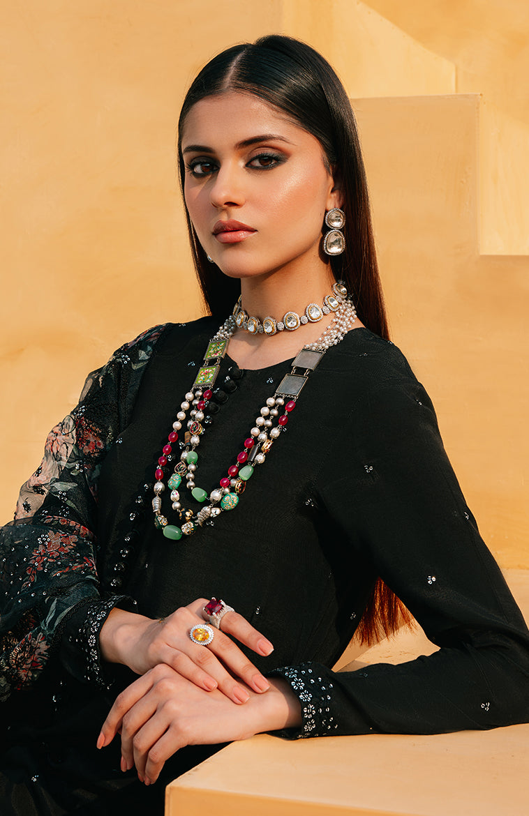 Cross Stitch | Eid Collection | BLACK DAHLIA - Pakistani Clothes for women, in United Kingdom and United States