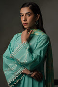 Cross Stitch | Eid Collection | SEA GREEN - Pakistani Clothes for women, in United Kingdom and United States