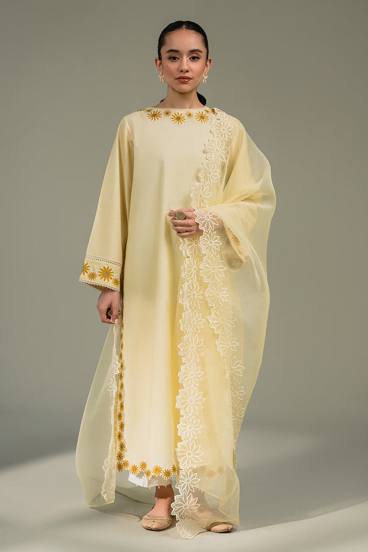 Cross Stitch | Eid Collection | SUN FIELD - Hoorain Designer Wear - Pakistani Ladies Branded Stitched Clothes in United Kingdom, United states, CA and Australia