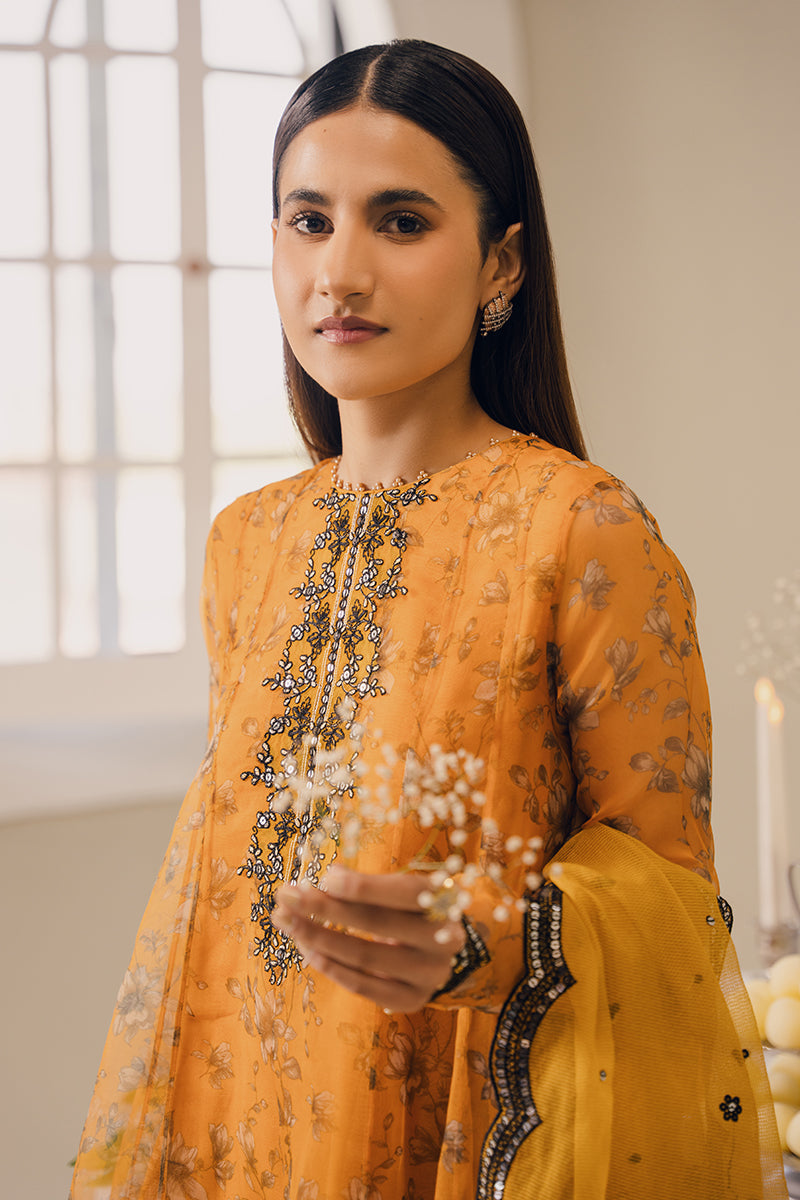 Cross Stitch | Eid Collection | HARVEST GOLD - Pakistani Clothes for women, in United Kingdom and United States