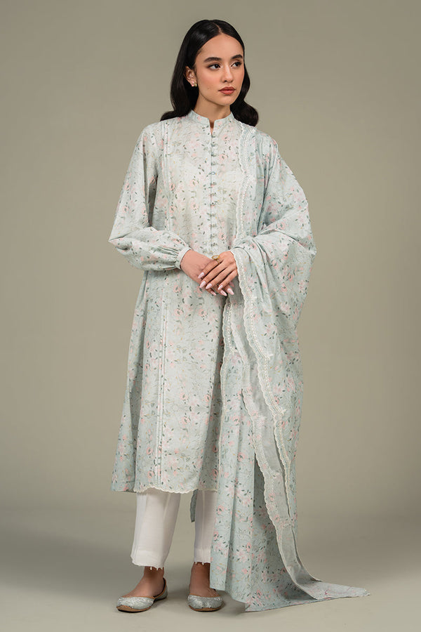 Cross Stitch | Eid Collection | AQUA WHISPER - Hoorain Designer Wear - Pakistani Ladies Branded Stitched Clothes in United Kingdom, United states, CA and Australia