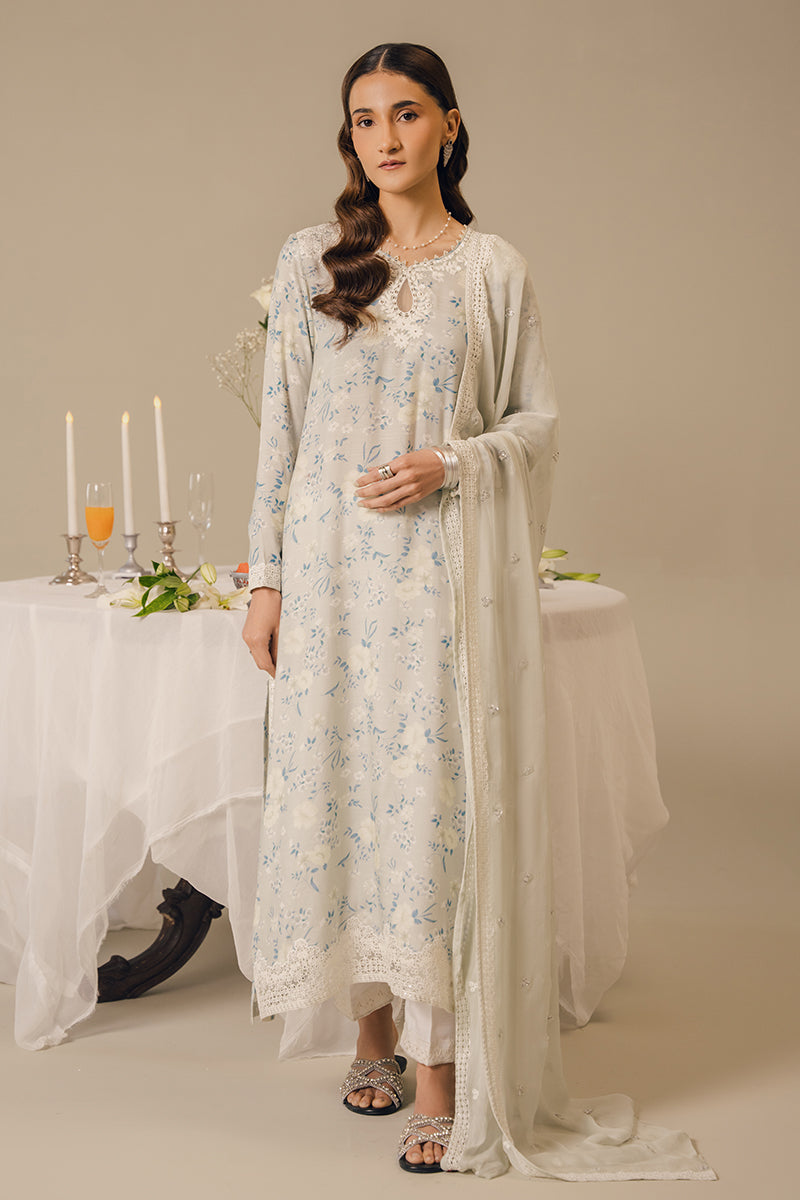 Cross Stitch | Eid Collection | PEARL BLUE - Pakistani Clothes for women, in United Kingdom and United States