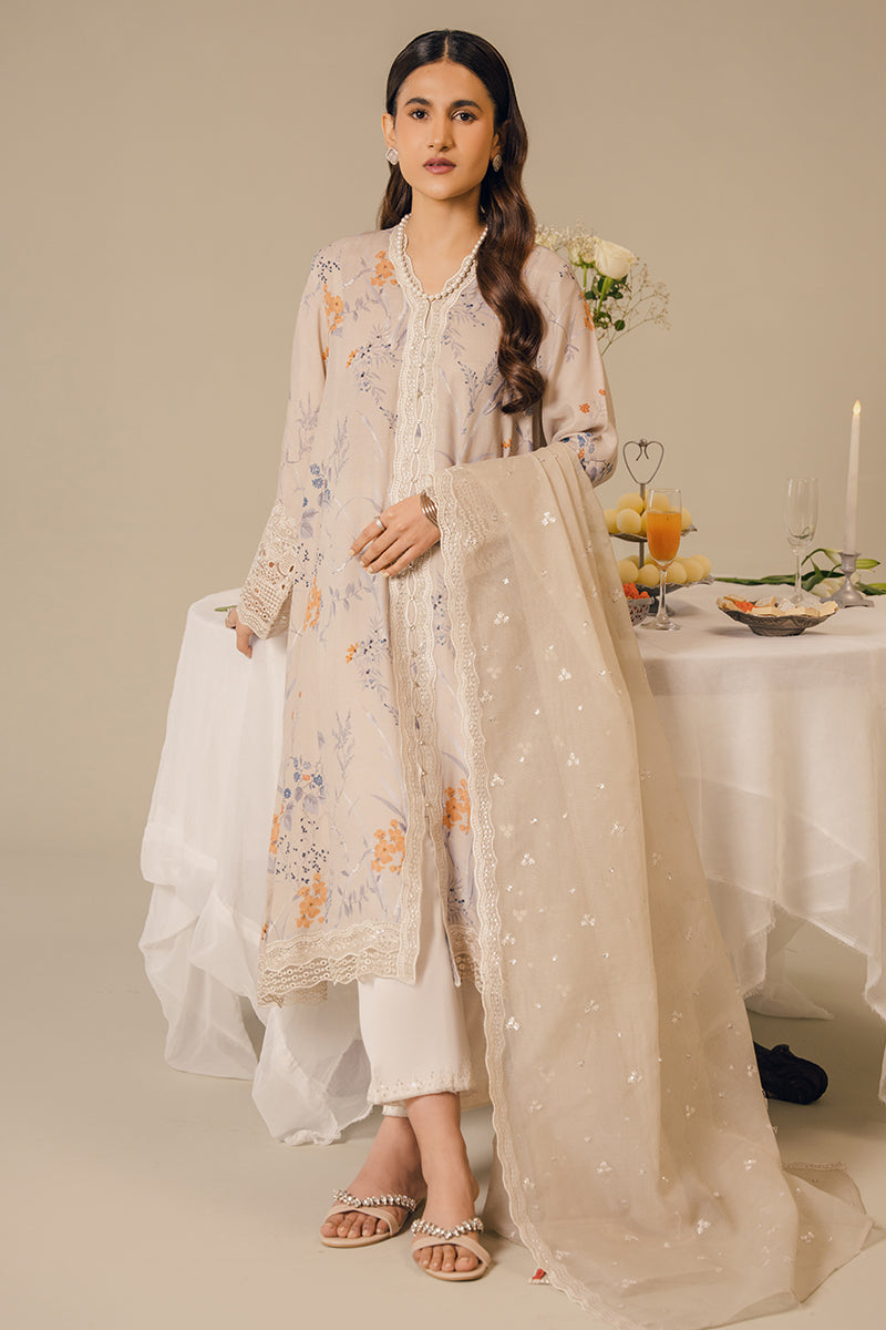 Cross Stitch | Eid Collection | ASHEN BUD - Pakistani Clothes for women, in United Kingdom and United States