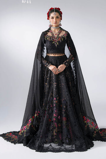 Maria B | Mbroidered Wedding Formals 26 | BD-3101-Obsidian Garden