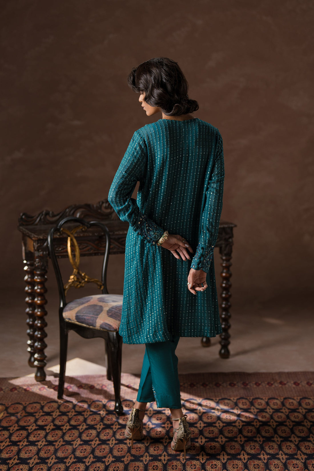 Ammara Khan | Symphony 24 | TEAL BEAUTY SET (D-10)