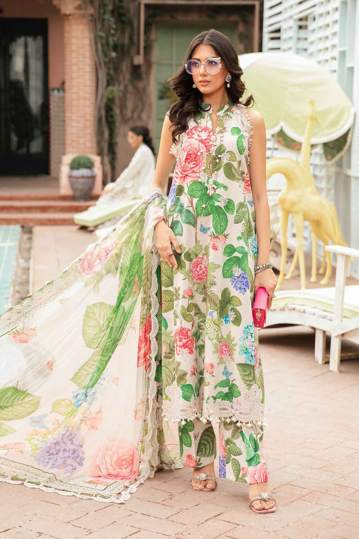 Maria.B | M Print Eid Edit | MPT-2210-A - Hoorain Designer Wear - Pakistani Designer Clothes for women, in United Kingdom, United states, CA and Australia