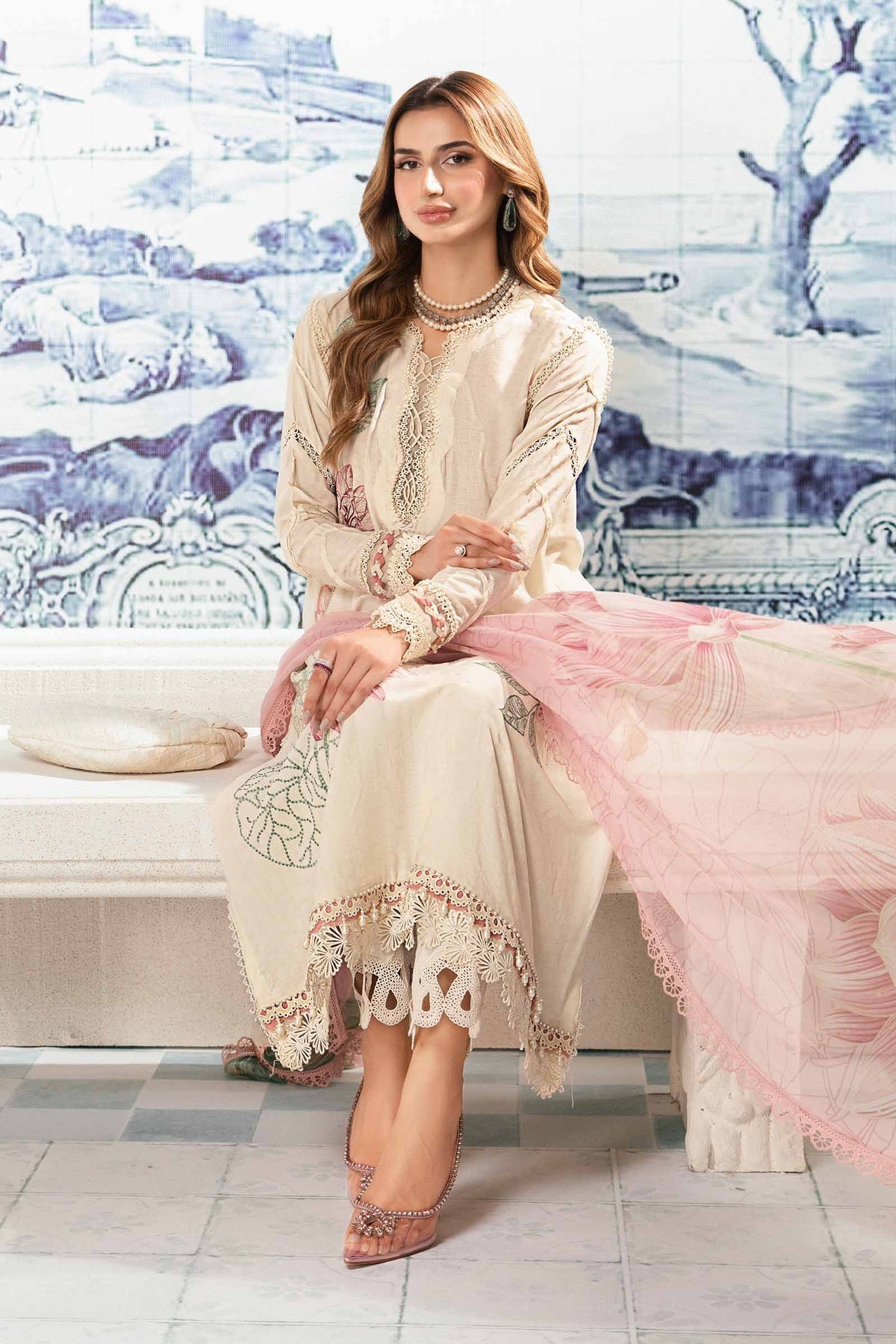 Maria.B | M Print Eid Edit | MPT-2201-A - Pakistani Clothes for women, in United Kingdom and United States