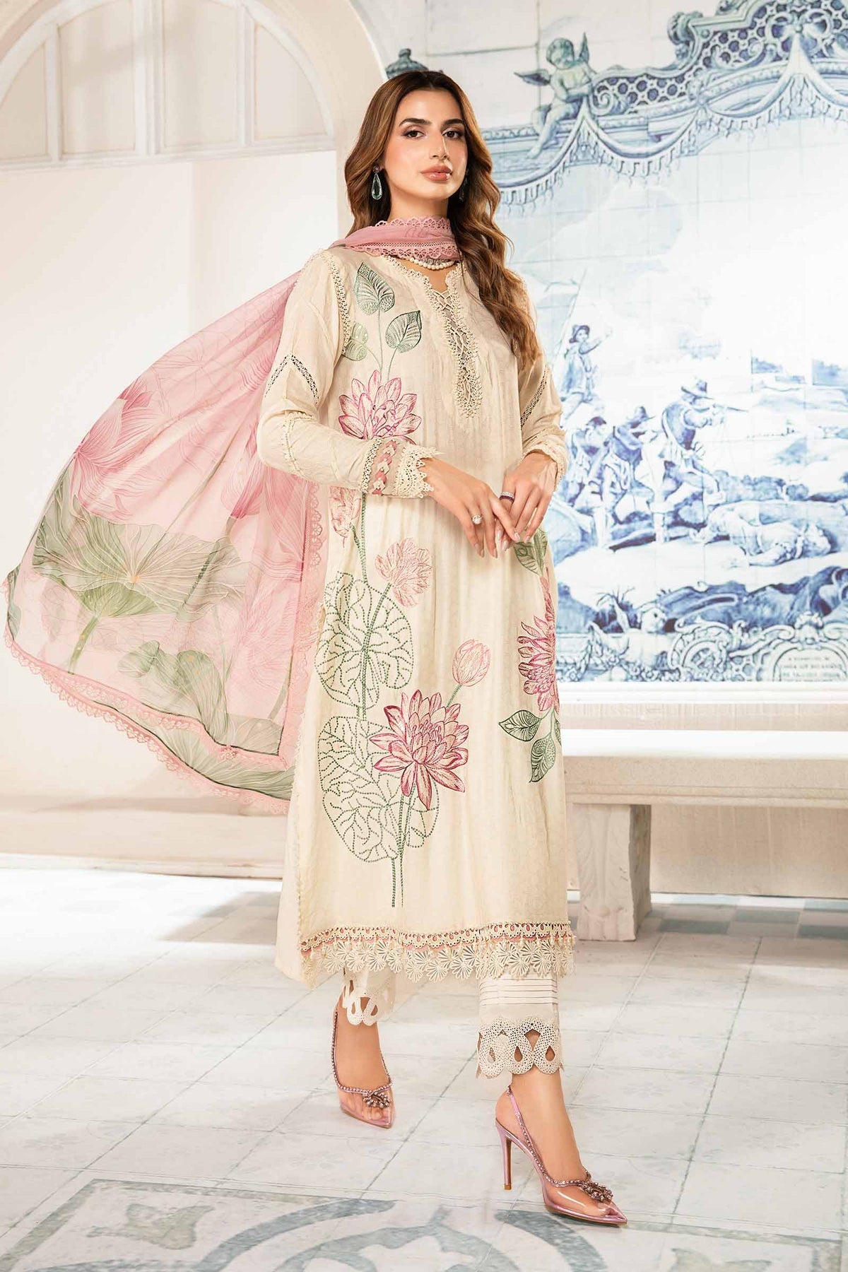 Maria.B | M Print Eid Edit | MPT-2201-A - Pakistani Clothes for women, in United Kingdom and United States