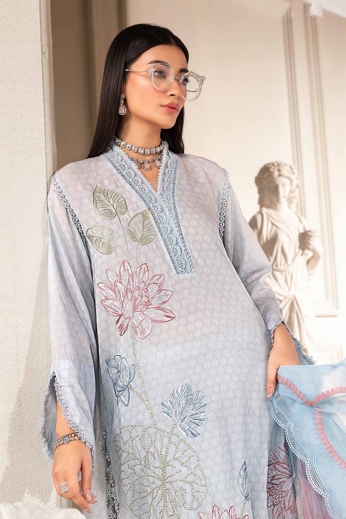 Maria.B | M Print Eid Edit | PT-2201-B - Pakistani Clothes for women, in United Kingdom and United States