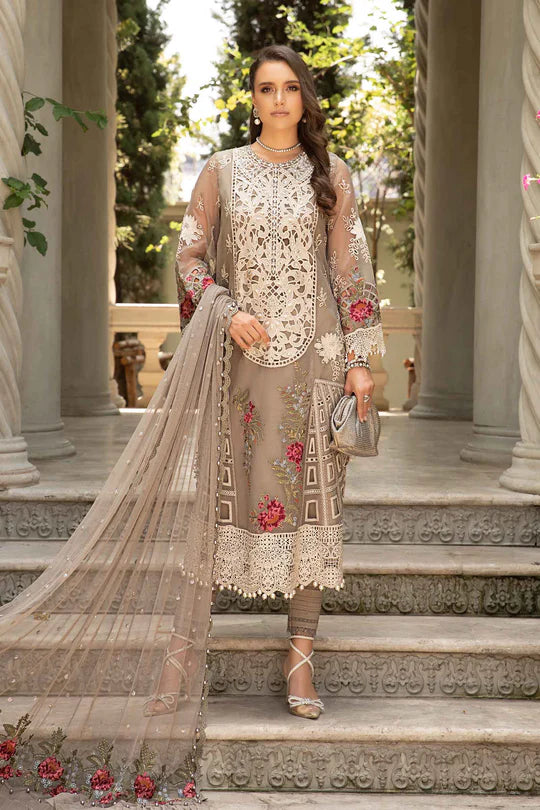 Maria B | Eid Lawn Collection | 01 - Hoorain Designer Wear - Pakistani Designer Clothes for women, in United Kingdom, United states, CA and Australia