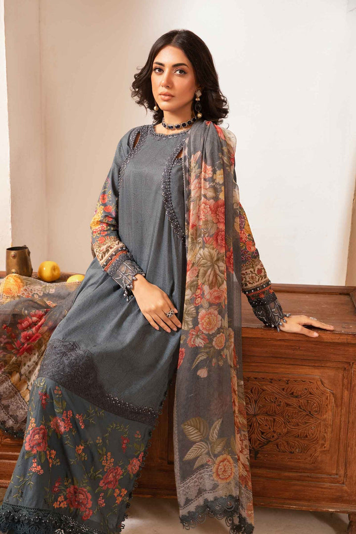 Maria.B | M Print Eid Edit | MPT-2202-B - Hoorain Designer Wear - Pakistani Designer Clothes for women, in United Kingdom, United states, CA and Australia